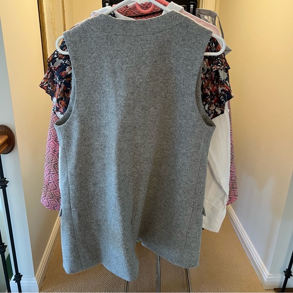 Waverly Grey wool blend vest - Picture 5 of 5